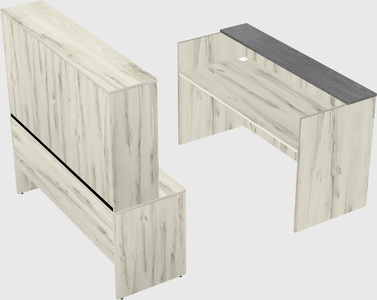 Modular reception desk