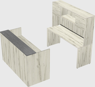 Modular reception desk