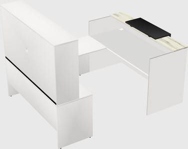 Modular reception desk