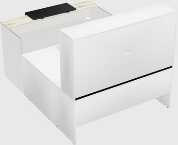 Modular reception desk