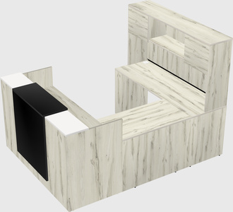 Modular reception desk