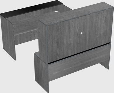 Modular reception desk