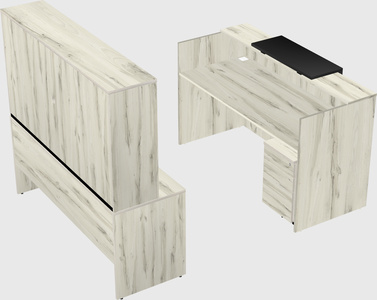 Modular reception desk
