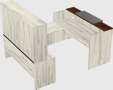 Modular reception desk