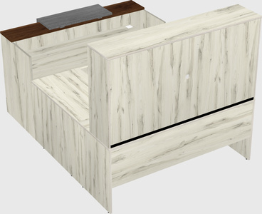 Modular reception desk