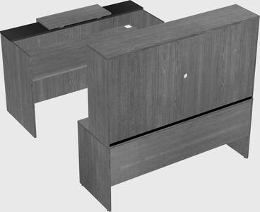 Modular reception desk