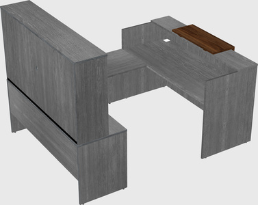 Modular reception desk