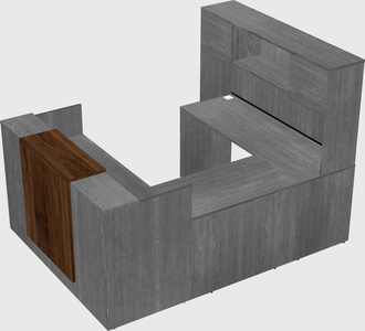 Modular reception desk