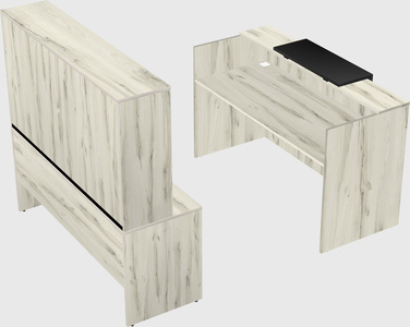 Modular reception desk