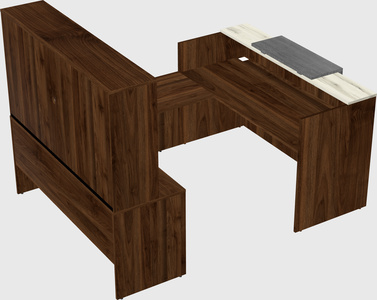 Modular reception desk