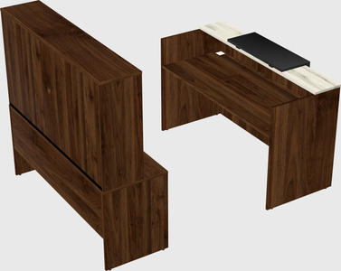 Modular reception desk
