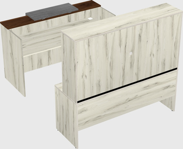 Modular reception desk