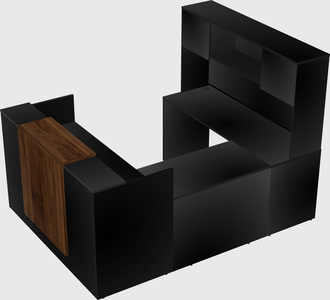 Modular reception desk