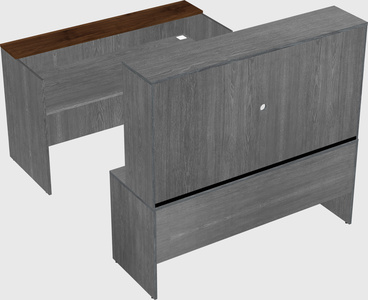 Modular reception desk