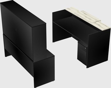 Modular reception desk