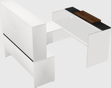 Modular reception desk