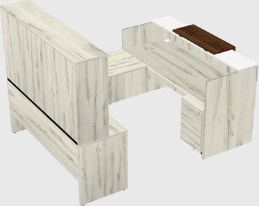 Modular reception desk