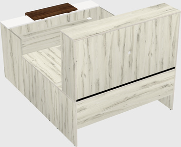 Modular reception desk