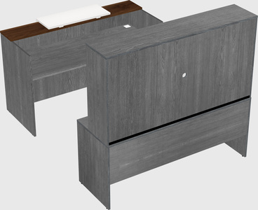 Modular reception desk