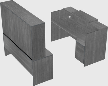 Modular reception desk
