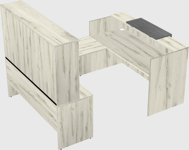 Modular reception desk
