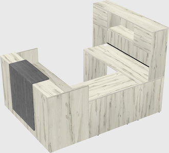 Modular reception desk