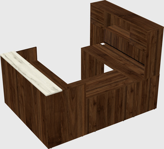 Modular reception desk