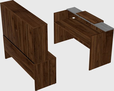 Modular reception desk