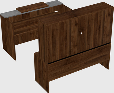 Modular reception desk