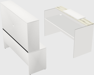 Modular reception desk