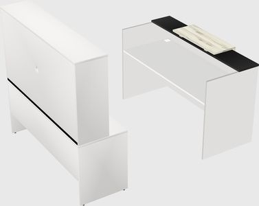 Modular reception desk