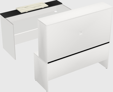 Modular reception desk