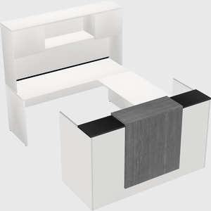 Modular reception desk
