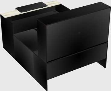 Modular reception desk
