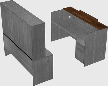 Modular reception desk