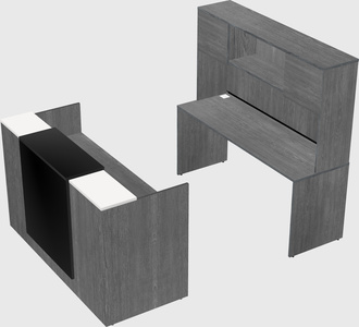 Modular reception desk