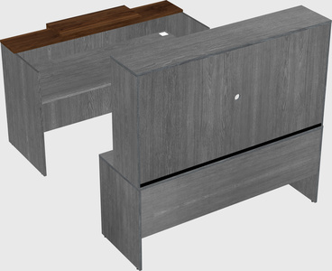 Modular reception desk