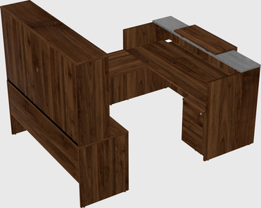 Modular reception desk
