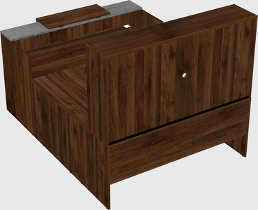 Modular reception desk