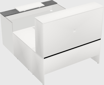 Modular reception desk