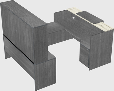 Modular reception desk