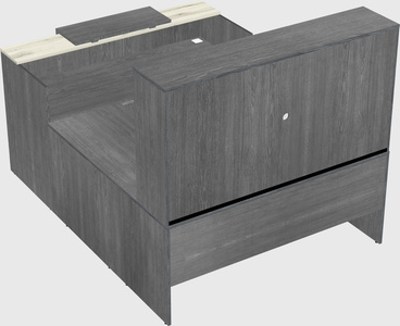 Modular reception desk