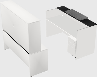 Modular reception desk