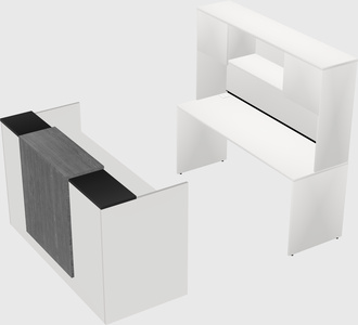 Modular reception desk