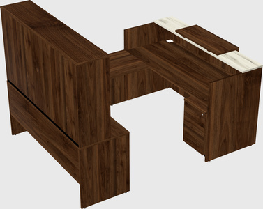 Modular reception desk