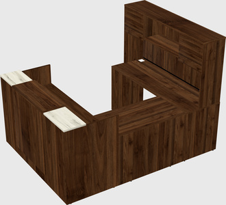 Modular reception desk