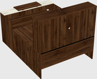 Modular reception desk