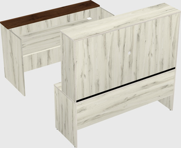 Modular reception desk