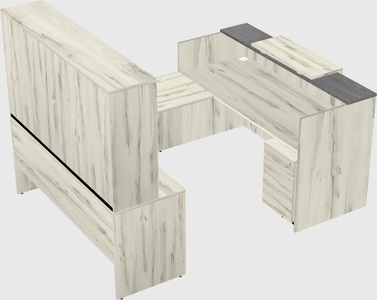 Modular reception desk