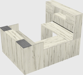Modular reception desk